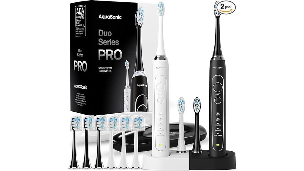 premium electric toothbrush set