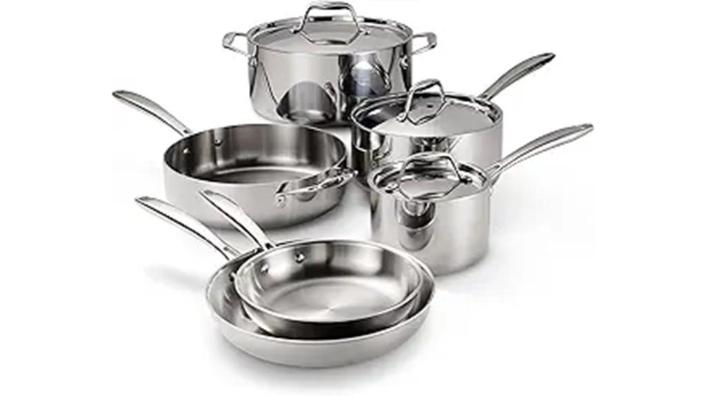 premium stainless steel cookware