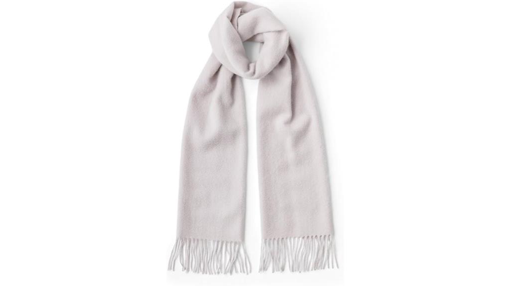 pure cashmere winter scarf
