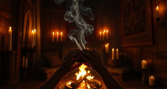 purifying with firelight and candles