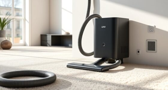 quiet powerful central vacuums