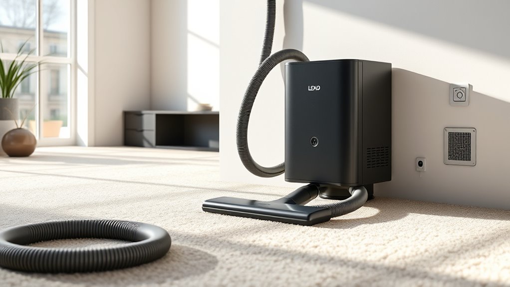 quiet powerful central vacuums