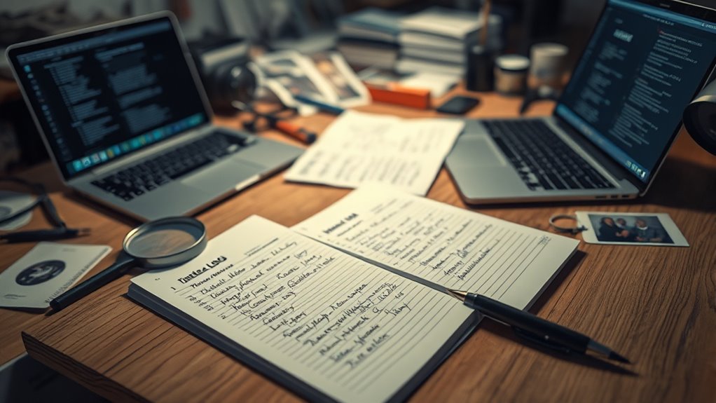 record investigation timestamps accurately