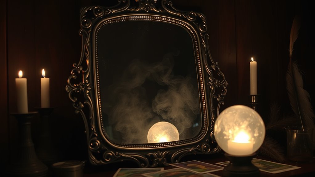 reflective divination through mirrors