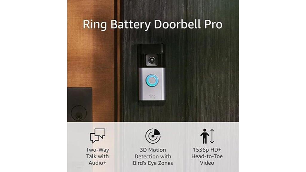 ring pro video doorbell