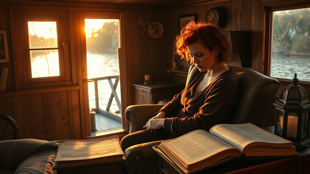 riverboat cabin deja vu