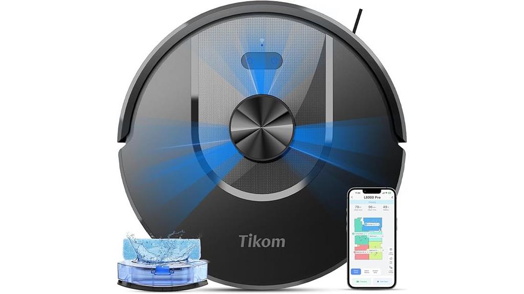 robot vacuum with mopping