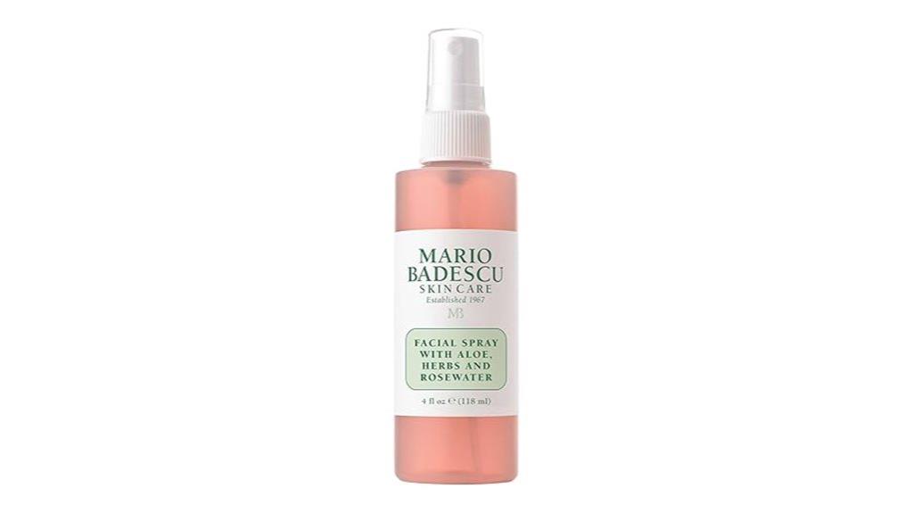 rosewater soothing facial spray