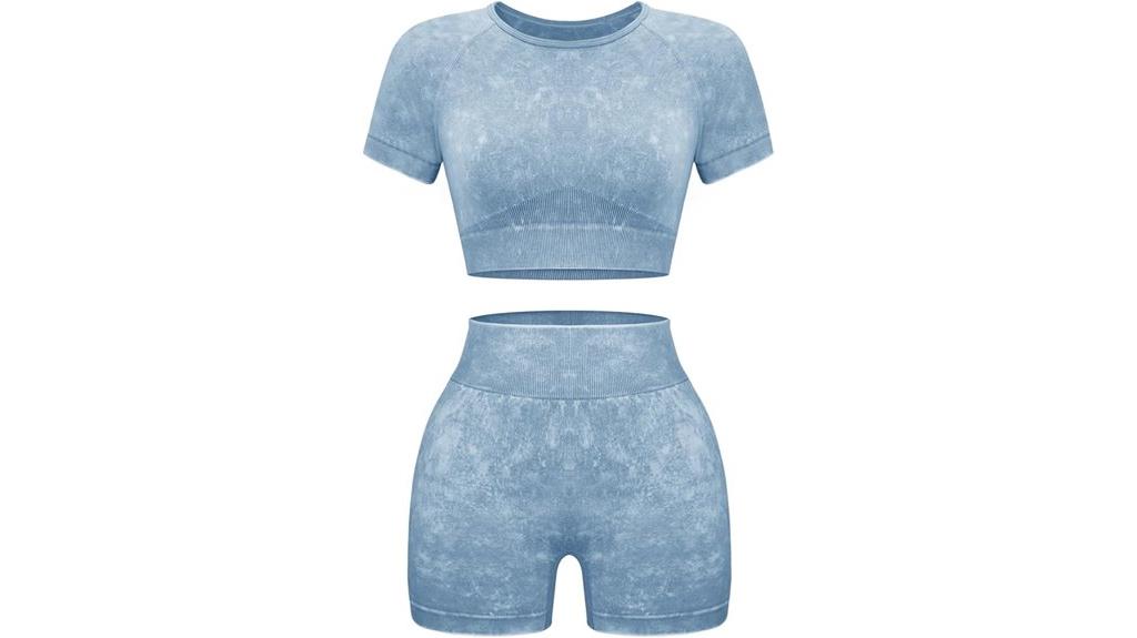 seamless acid wash yoga