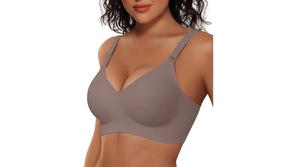 seamless push up bra