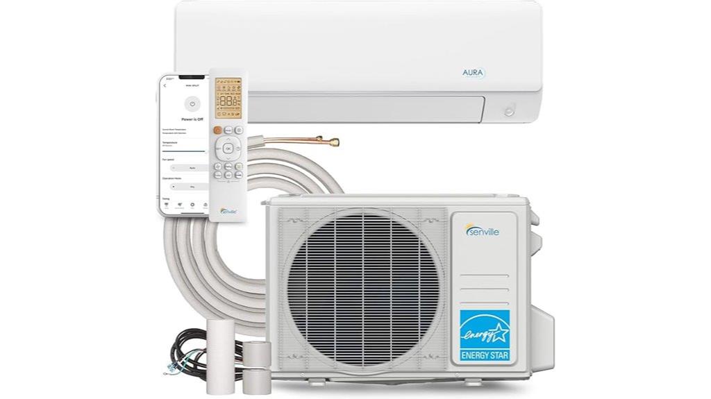 senville aura 33k heat pump