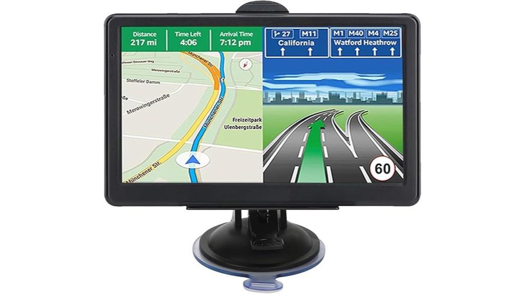 seven inch car gps