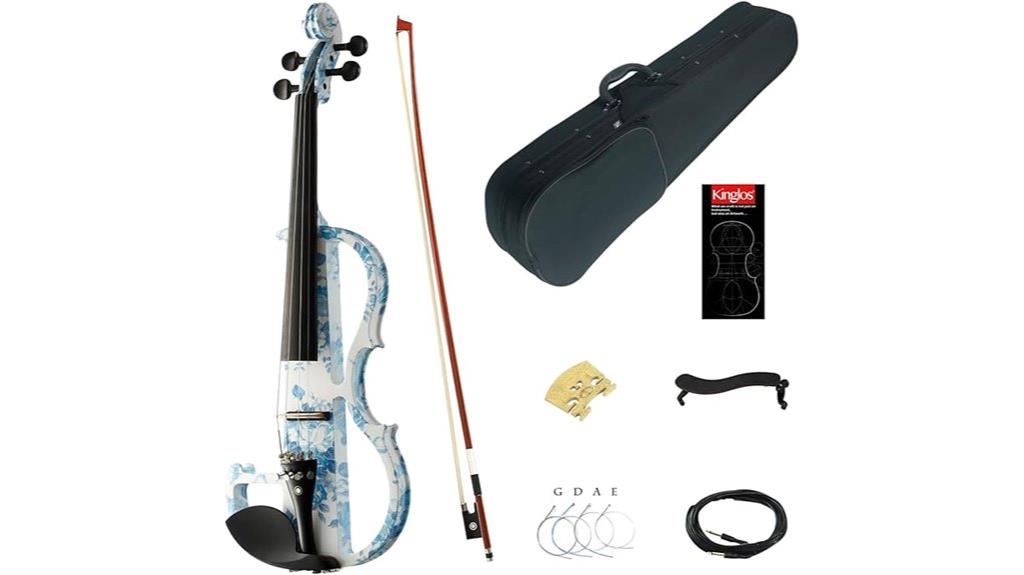silent electric ebony violin