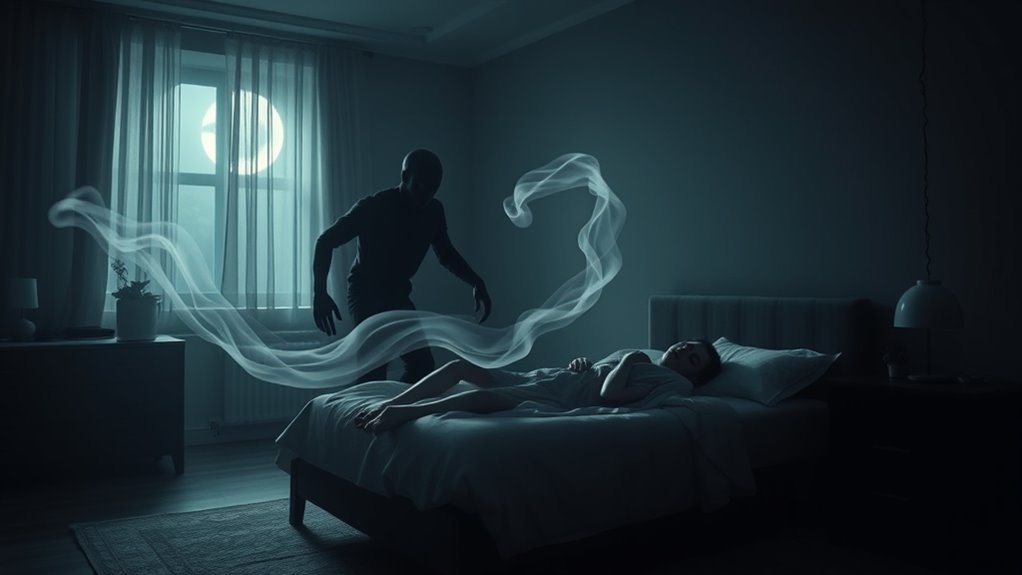 sleep paralysis versus visitations
