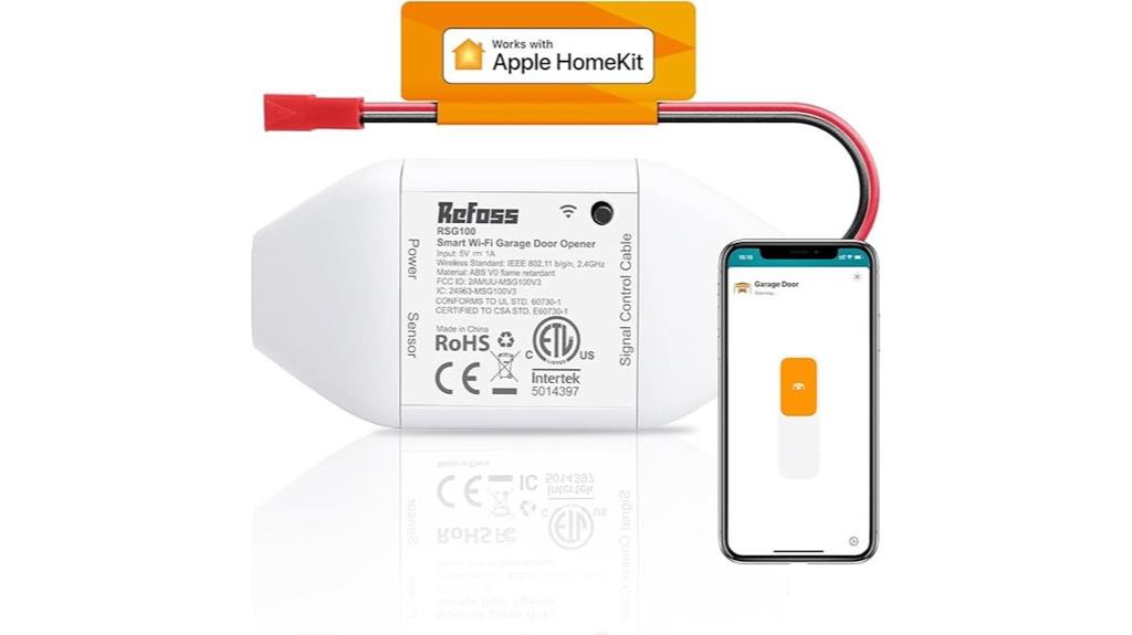 smart garage door compatibility