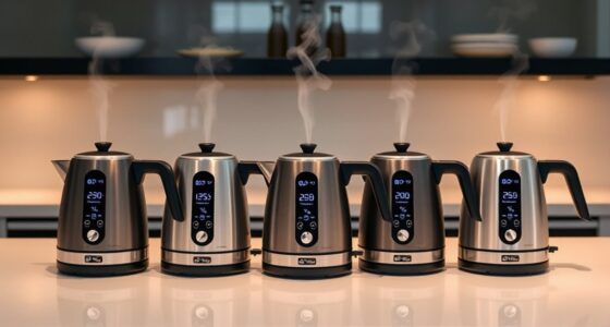 smart kettles with precise temperature