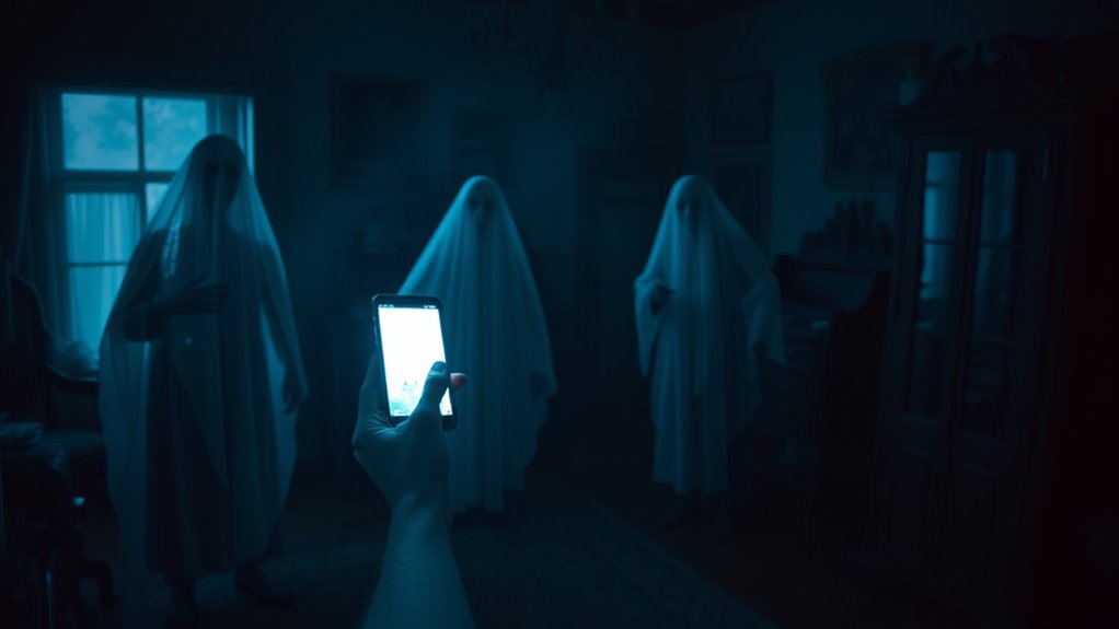 spirits communicate via smartphones