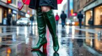 stylish rain boots selection