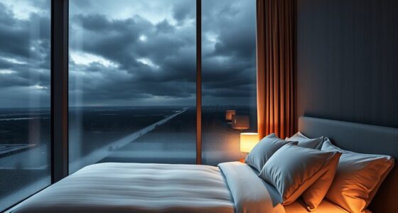 sudden upper floor chills