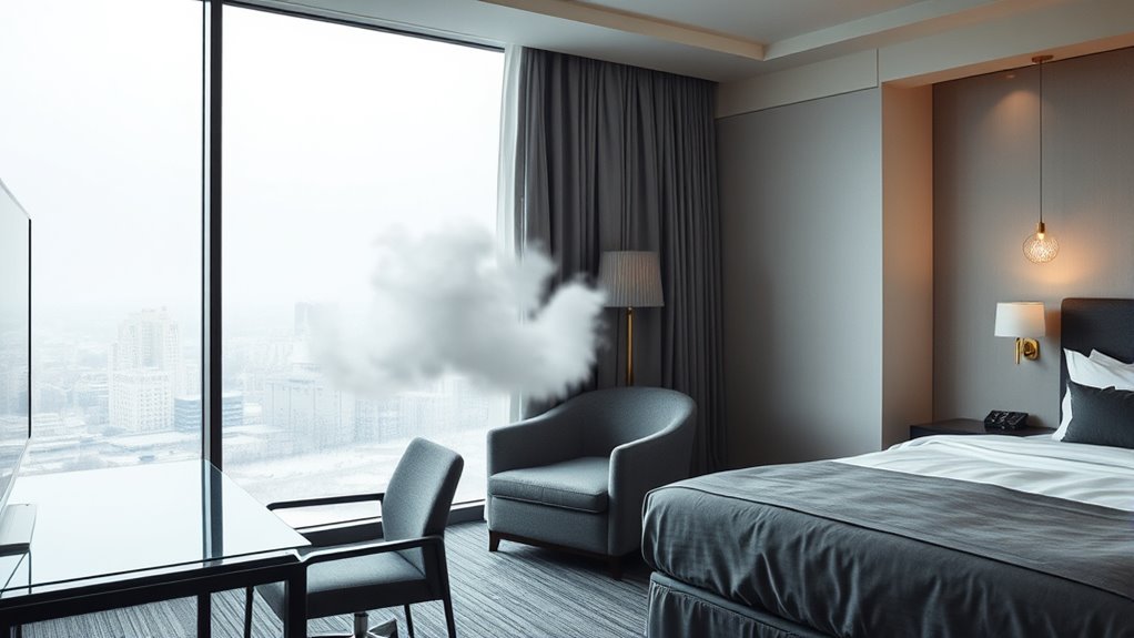 sudden upper floor cold