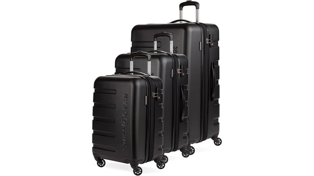 swissgear spinner luggage set