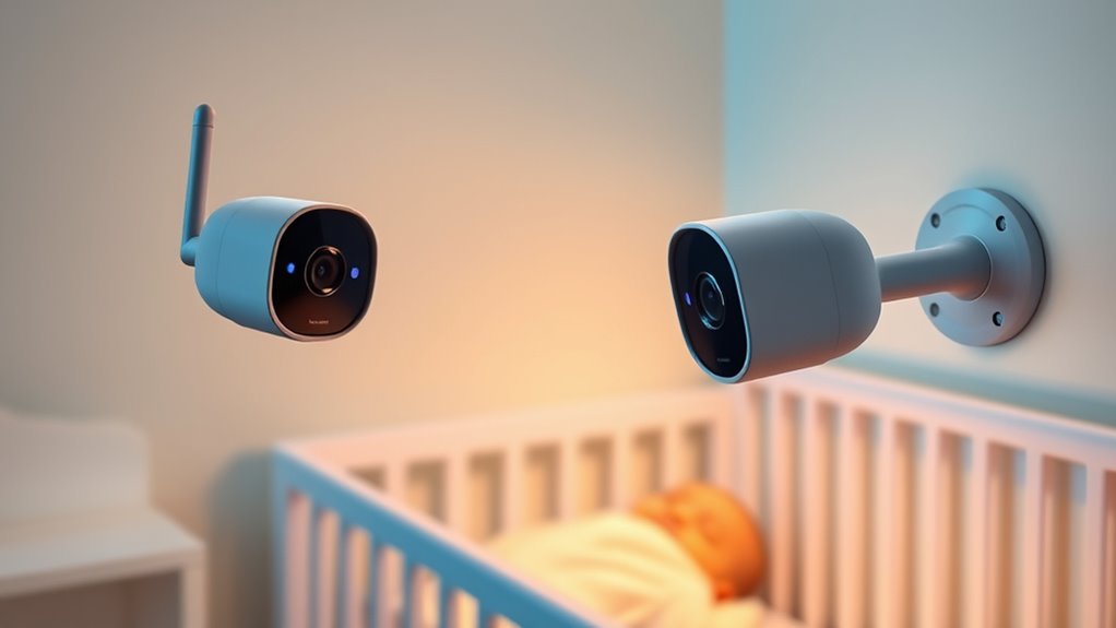 top dual camera baby monitors