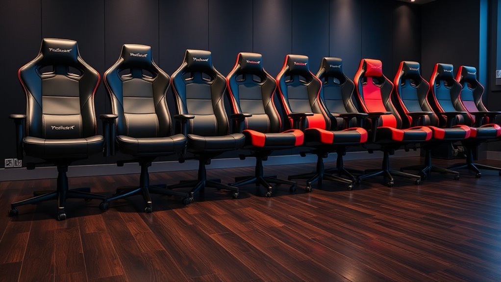 top lumbar support gaming chairs