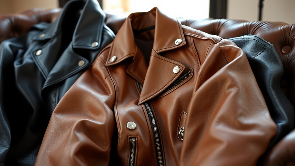 top luxury leather jackets
