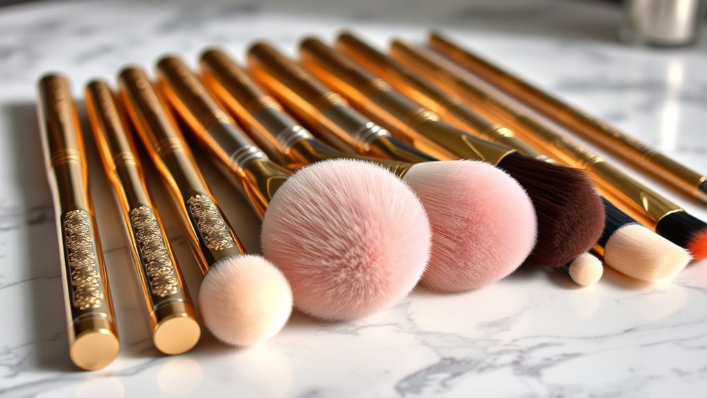 top luxury makeup brush collection