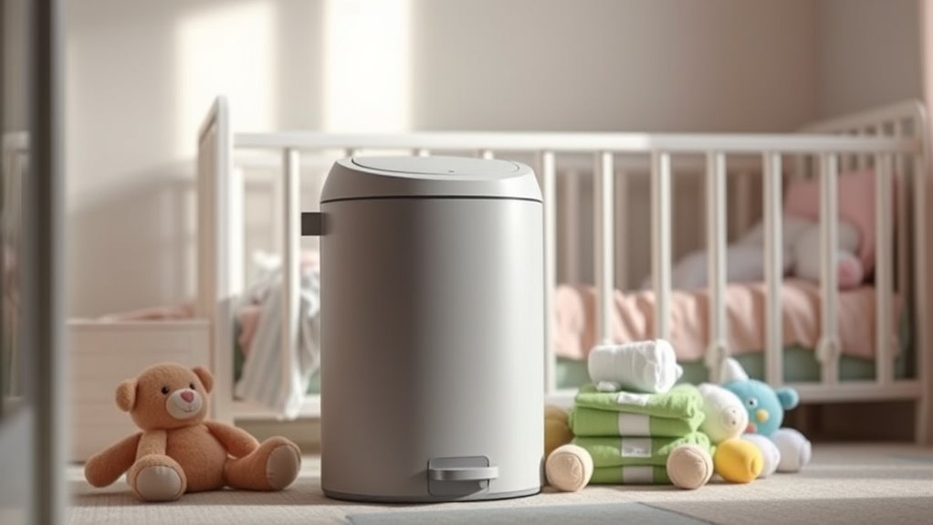 top odor controlling diaper pails