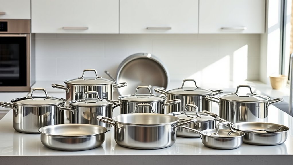 top stainless steel cookware sets