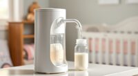 top temperature controlled baby formula dispensers