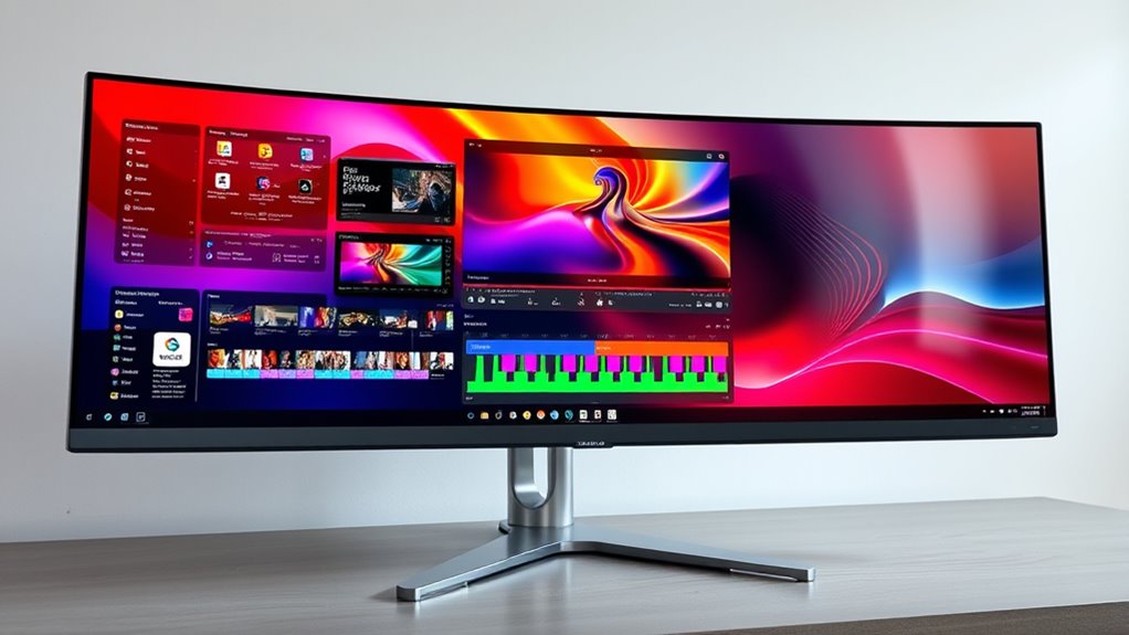 top ultrawide editing displays