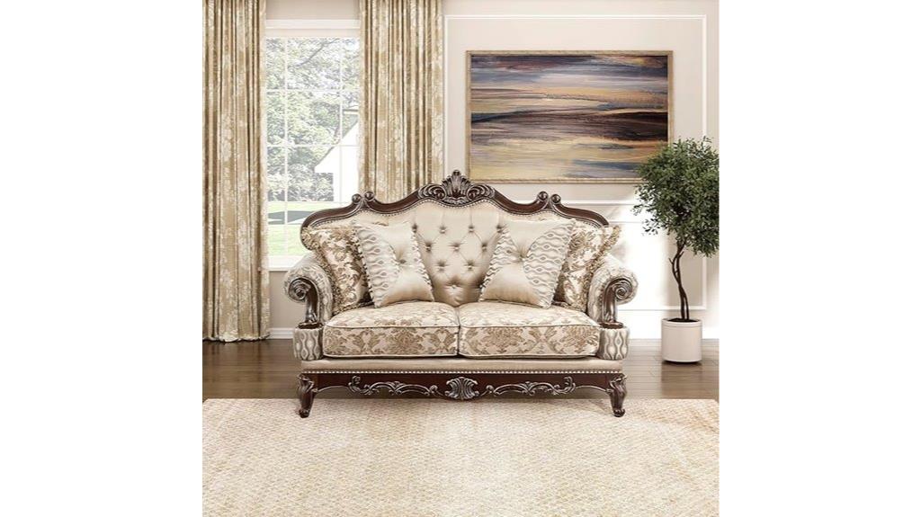 traditional living room sofa
