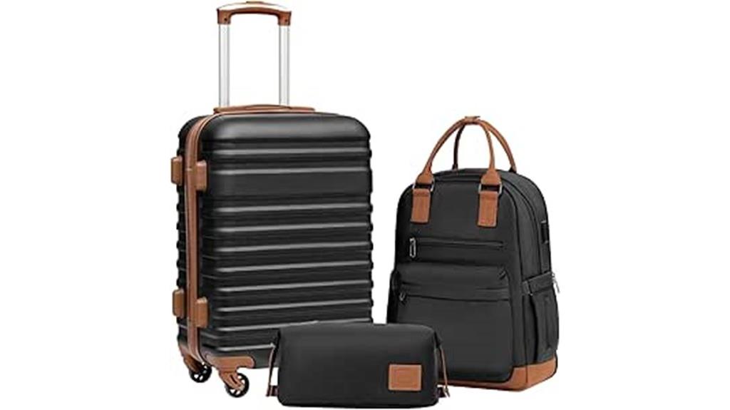 travel luggage with locks