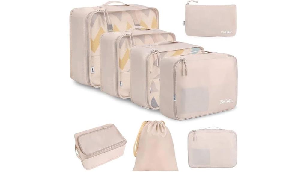 travel organization luggage cubes