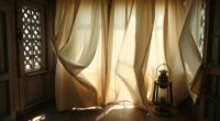 unexplained curtain movements