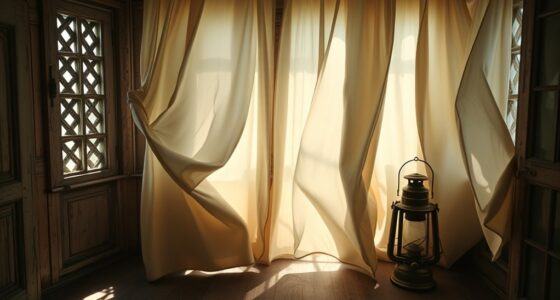 unexplained curtain movements