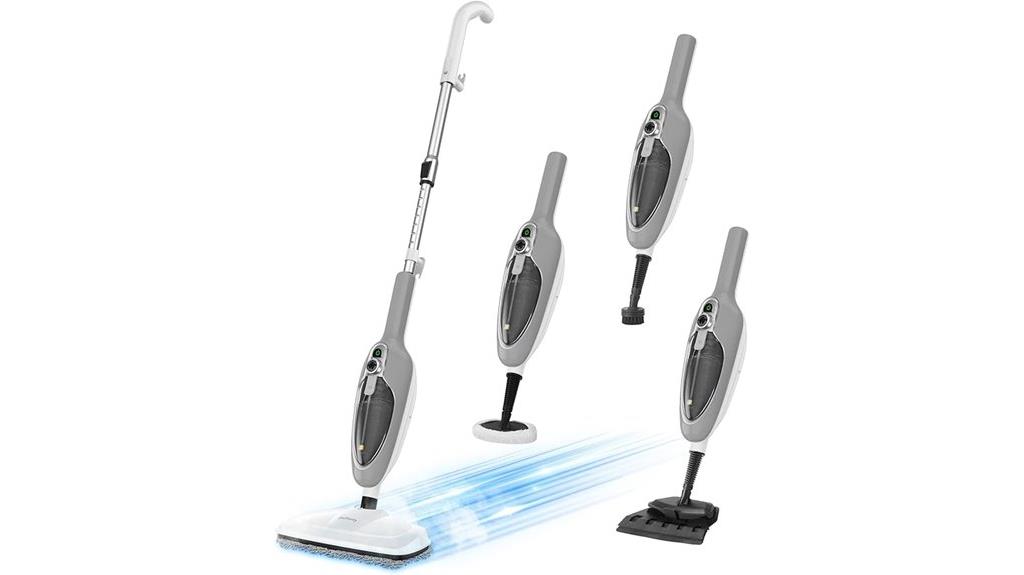 versatile 10 in 1 steam mop