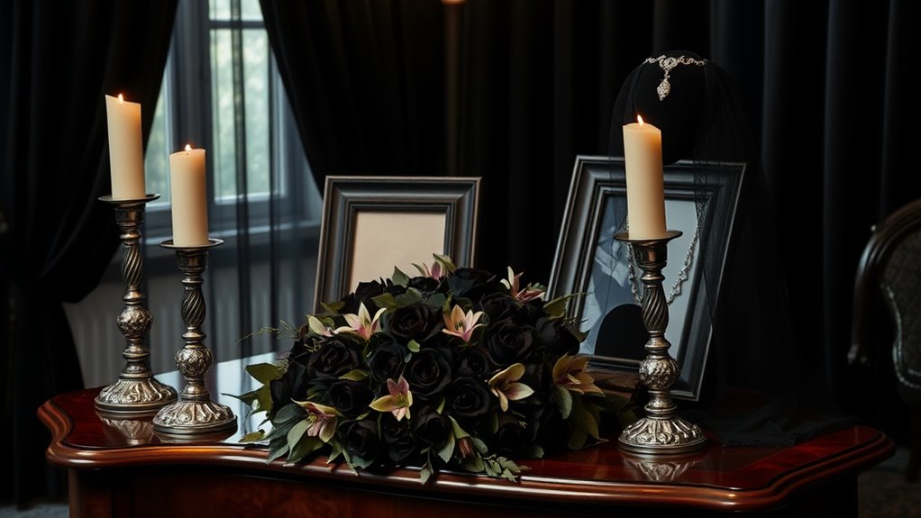 victorian mourning attire and jewelry