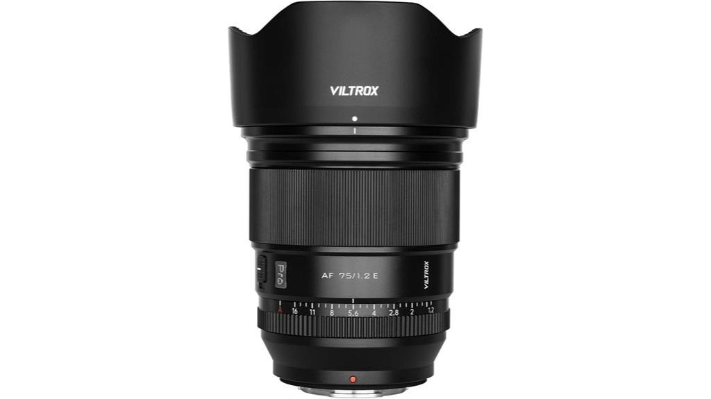 viltrox 75mm f 1 2 lens