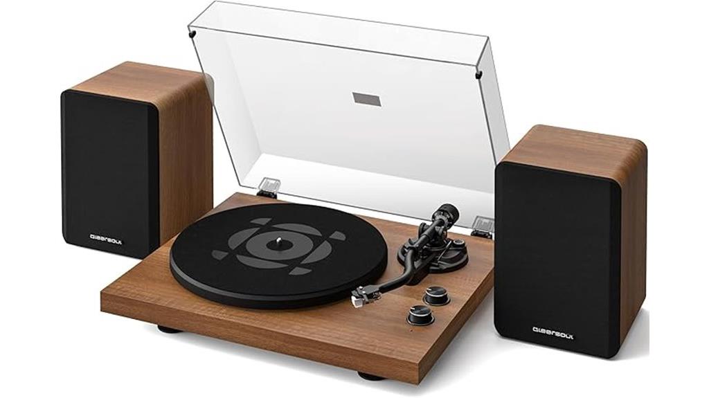 vintage vinyl record player