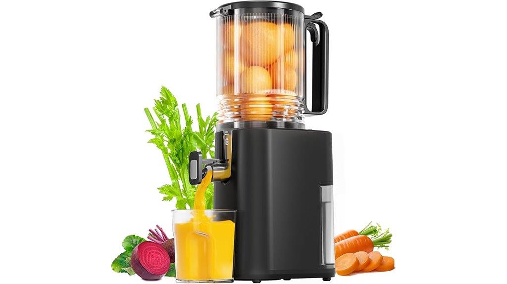 wide feed cold juicer