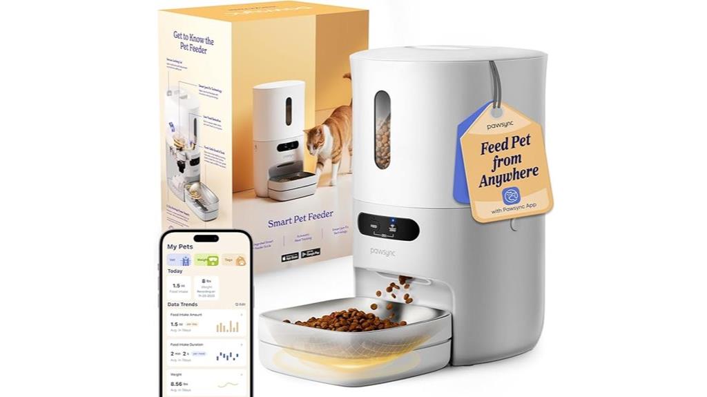 wifi enabled pet feeder