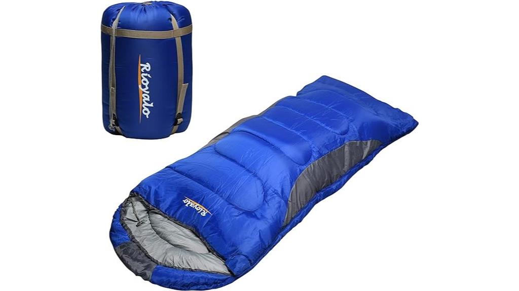 winter camping sleeping bag