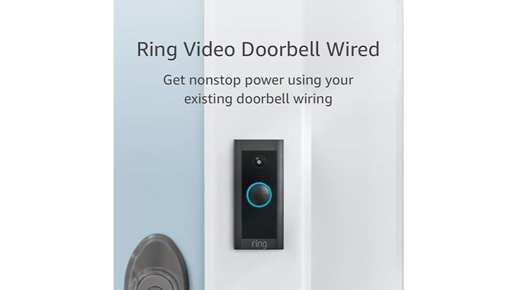 wired hd video doorbell