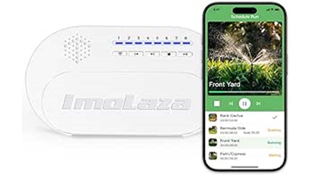 wireless multi zone sprinkler controller