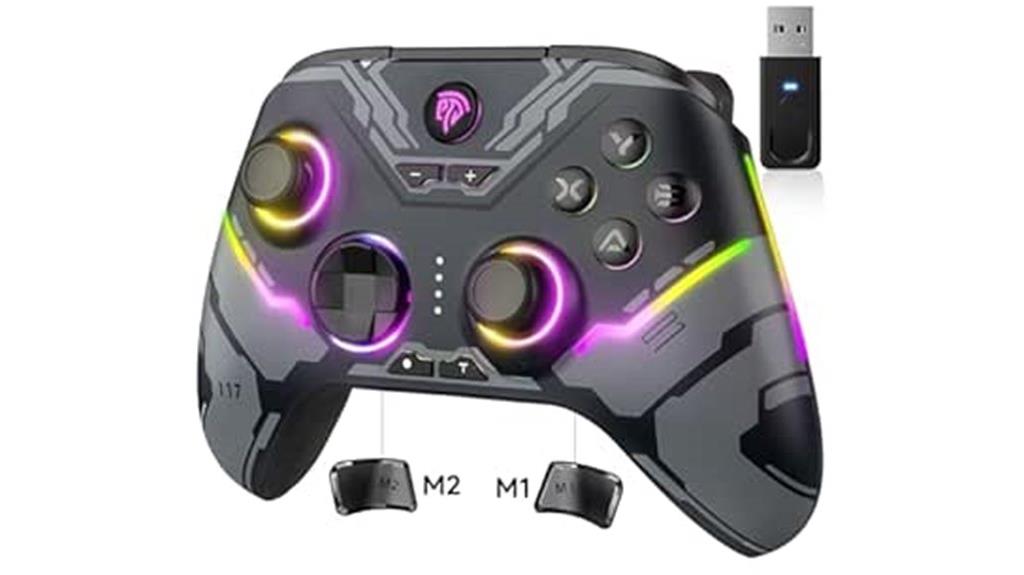 wireless rgb gaming controller