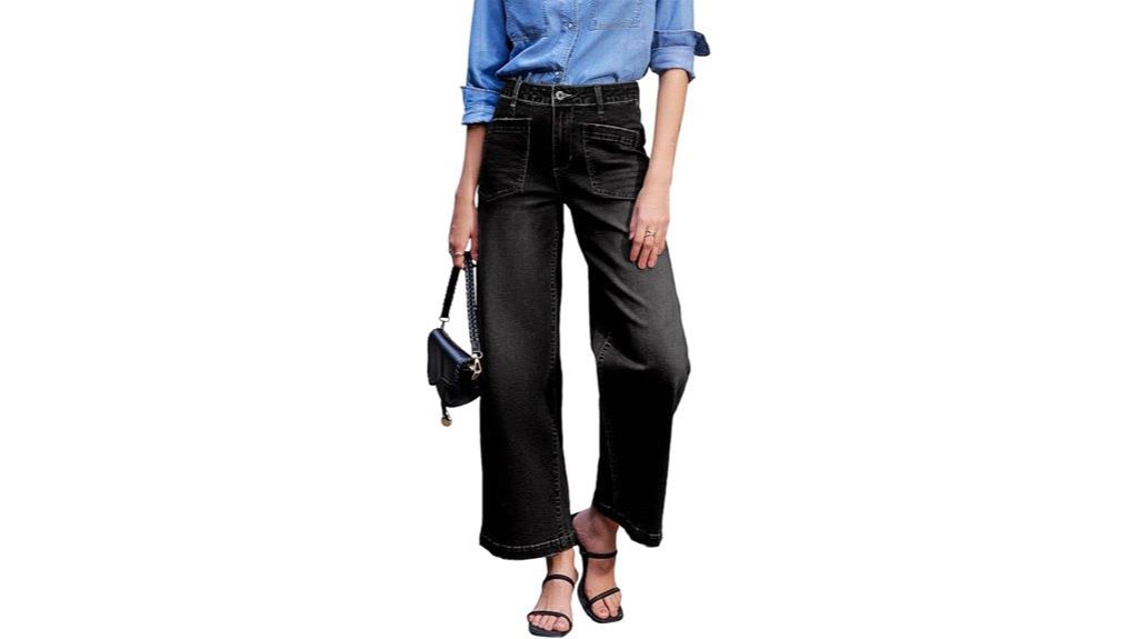 women s wide leg jeans