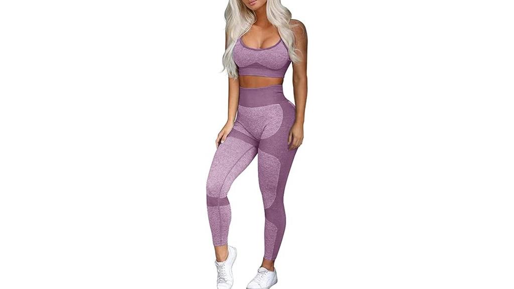 women s yoga workout set